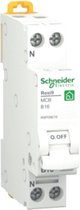 Installatieautomaat - 1P+N - 16A - B-Karakteristiek - 6000A - Resi9 - Schneider Electric - R9P09616