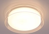 HighLight plafondlamp Clear IP44 Ø 30 cm - chroom