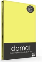 Damai Kussenslopen Lime (2 stuks)-50 x 50 cm