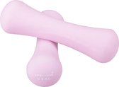 Springos Dumbbell | Gewichten | Gewichten set | 0.5 kg | Roze