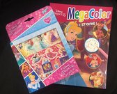 Disney Princess mega kleur-/stickerboek nu met extra stickerbox
