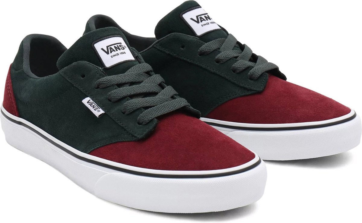 Vans Sneakers - Maat 42.5 - Mannen - rood - donker grijs | bol.com