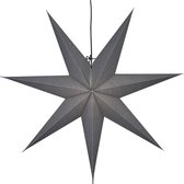 Star Trading - hangende kerstster - zwart - papier - 70 x 70 cm