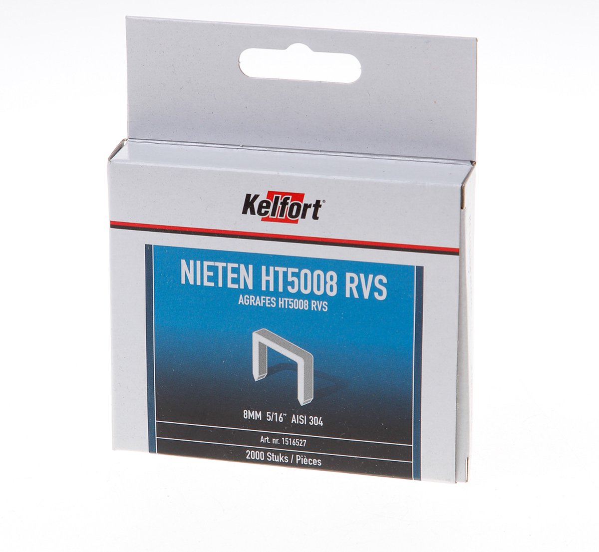 Kelfort hechtniet RVS 8mm