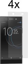 Sony Xperia XA1 Ultra Screenprotector - Beschermglas Sony Xperia XA1 Ultra Screen Protector - 4 stuks