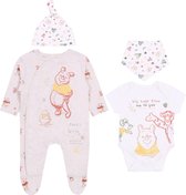 Beige babyset Winnie de Poeh DISNEY, OEKO-TEX gecertificeerd 0-3m 62 cm