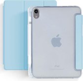 FONU Shockproof Folio Case Geschikt Voor iPad Mini 6 2021 - 8.3 inch - Pencilhouder - Lichtblauw