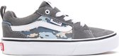 Vans Sneakers - Maat 34.5 - Unisex - grijs - wit - blauw