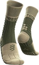 Compressport Pro Racing Socks Winter Trail V3.0 Dusty Olive