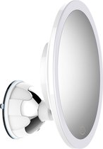 Innovision Make up spiegel - Met verlichting en zuignap - 360° verstelbaar - 5x vergroot