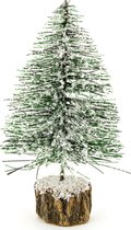 MIni besneeuwde kerstboom, 15 cm x 9 cm, Stafill