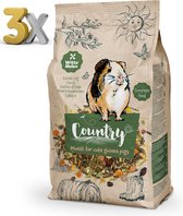 Witte Molen : Country cavia voeding ( 3x 3KG )