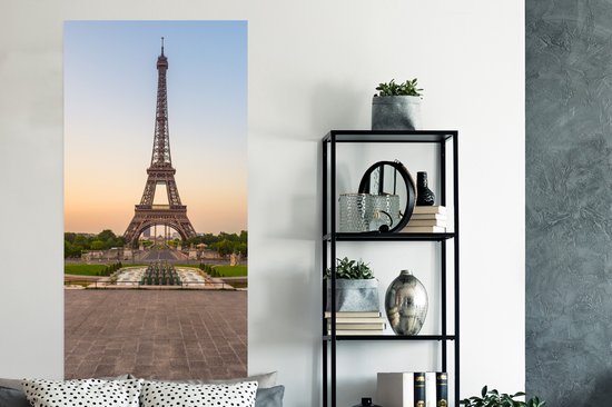 Affiche Paris - Tour Eiffel - Lever de soleil - 80x160 cm