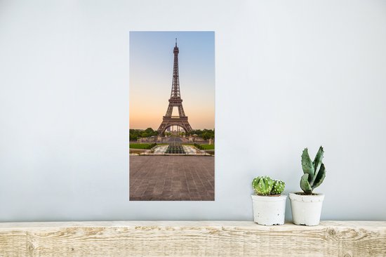 Affiche Paris - Tour Eiffel - Lever de Soleil - 20x40 cm