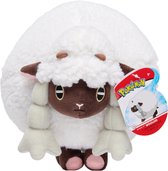 Pokémon Wooloo Pluche Knuffel 23 cm + Charizard Sticker! | Poké-Mon Peluche Plush Toy | Speelgoed knuffelpop knuffel dier voor kinderen | Wicked Cool Toys Merchandise | Eevee Umbre