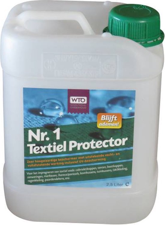 Nr.1 Textiel Protector - Impregneermiddel om kleding en textiel  vuilafstotend en... | bol.com