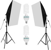 Professionele studio lampen - 2 Stuks - 50x70cm - Vermogen 150W - 5500 K