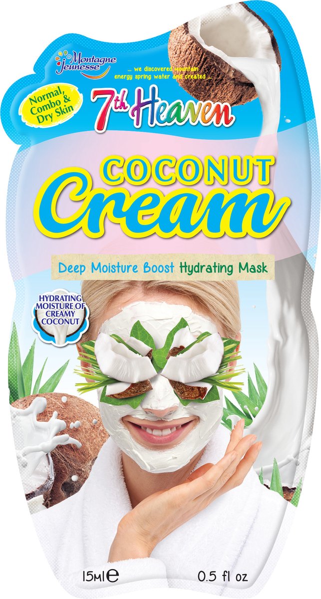 Montagne Jeunesse Gezichtsmasker 7th Heaven Creamy Coconut
