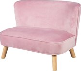Roba Banc Enfant Lil Sofa Junior 48 X 70 X 50 Cm Velours Rose
