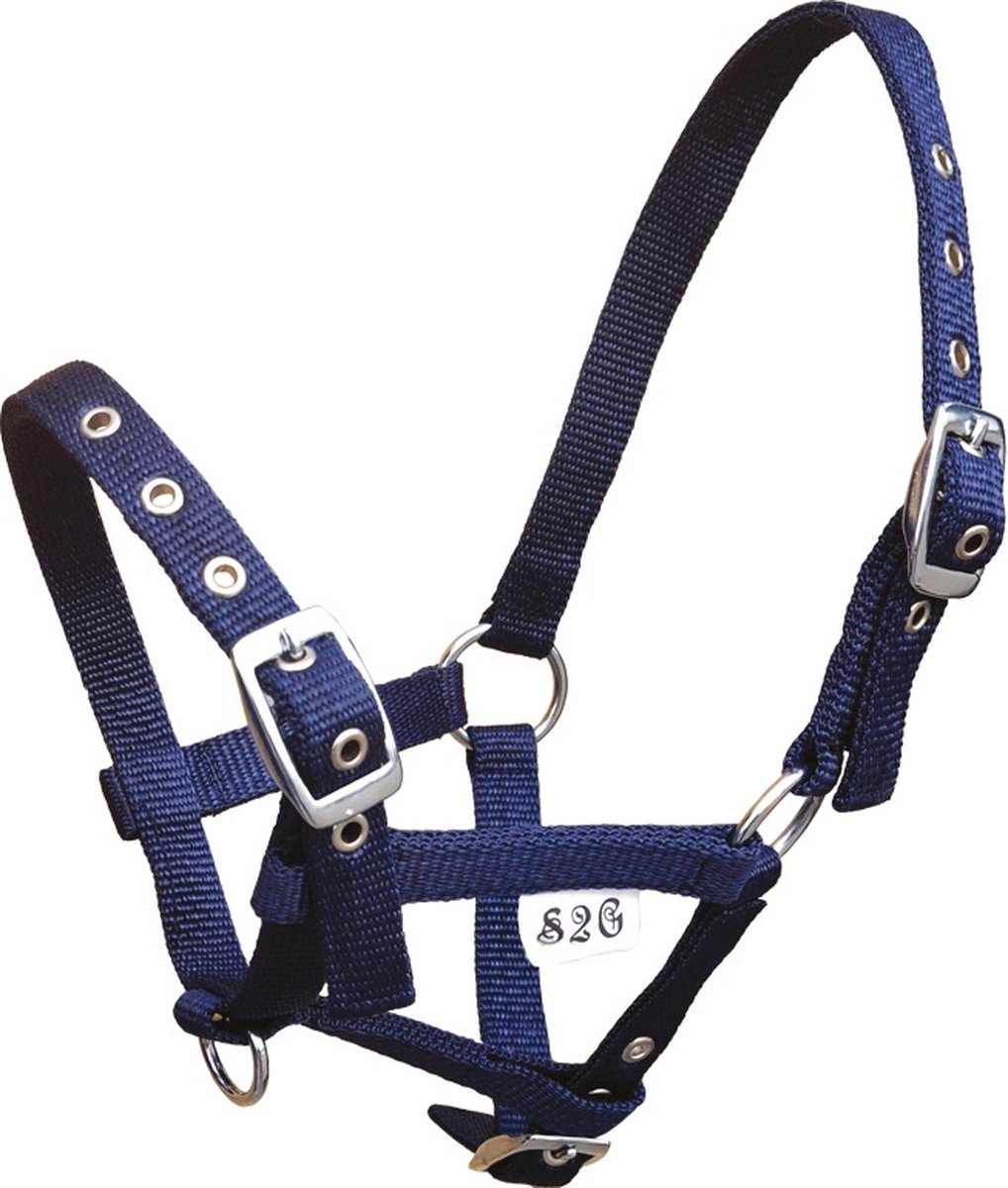 S2g Halster Standard Shetty Verstelbaar Nylon Donkerblauw