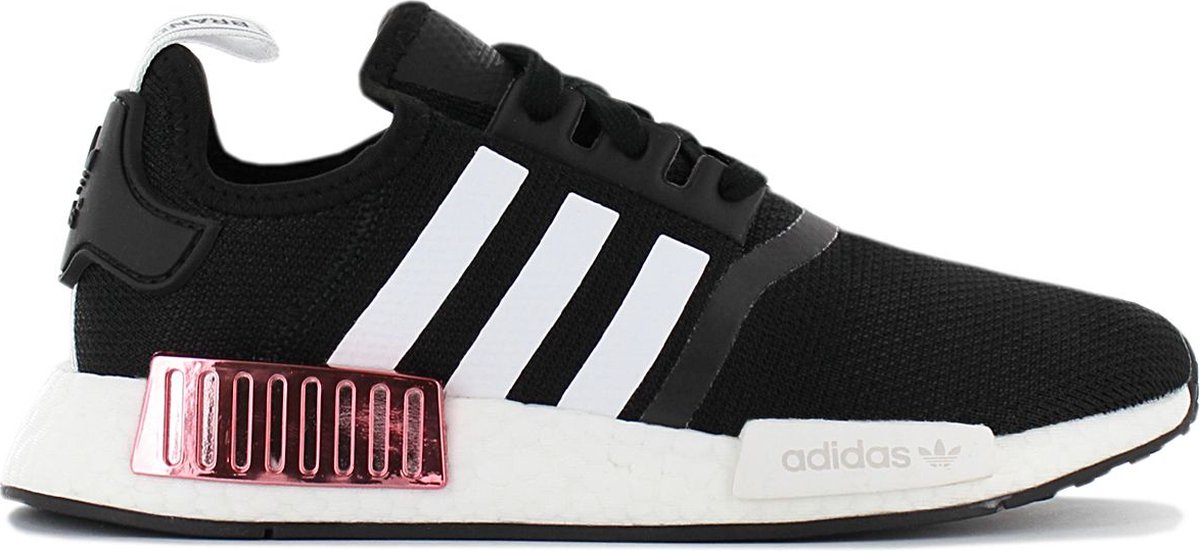 Adidas Nmd_R1 W Dames sneakers - 38 2/3 - core black/ftwr white/hazy rose |  bol.com