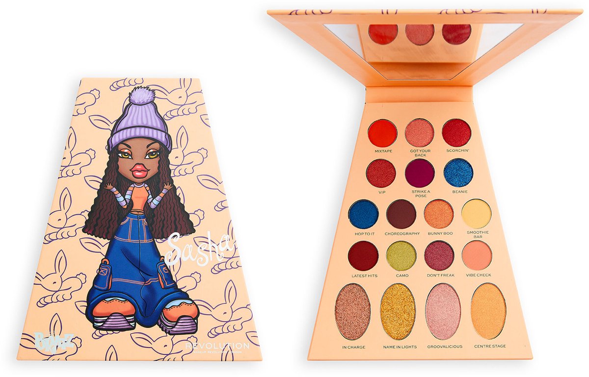Makeup Revolution x Bratz Doll Palette - Sasha - Oogschaduw