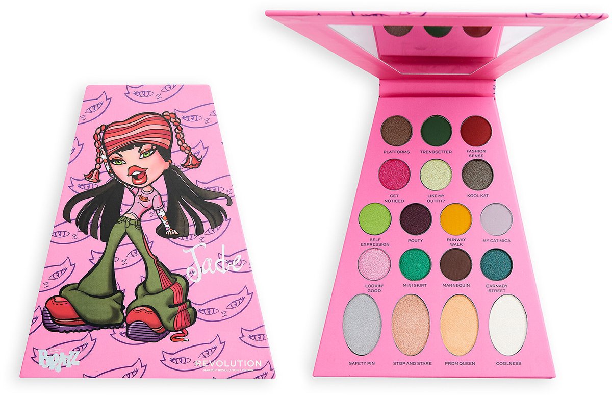 Makeup Revolution x Bratz Doll Palette - Jade - Oogschaduw