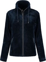 Kjelvik Veronica navy vest pattern fleece - maat 42