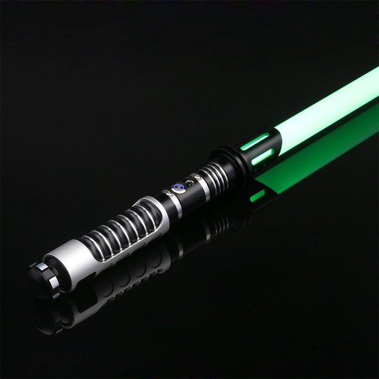Haute qualité sabre laser LUMINEUX  en métal  noir 110cm longueur avec LED 