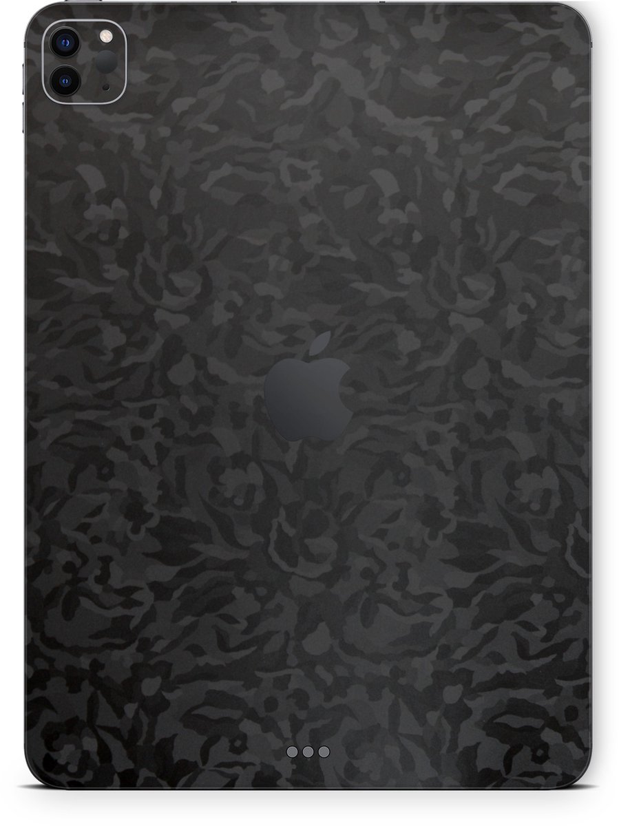 iPad Pro 12.9'' (2020/2021) Camouflage Zwart Skin -3M Wrap