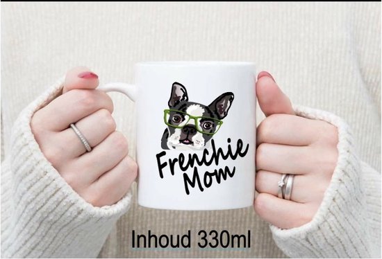 Mug Imprimé Chien Frenchie Mug Personnalisé Cadeau Cadeau Mug