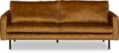 Lanterfant® 3-zitsbank Ted - Velvet - Goud