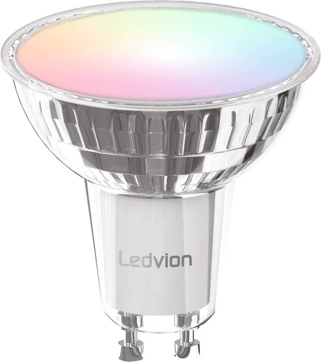 Ledvion Smart RGB+CCT GU10 LED Spot Dimbaar - Wifi - 5W 