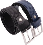 Safekeepers -riem - riemen heren -riemen dames - broekriem dames
Zwart en Blauw