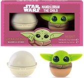 Disney Star Wars Duo Lipgloss Appel en Kersensmaak - 14cm x 5cm x 8cm - The Mandalorian The Child - Lipbalsem - Lippenbalsem - Kinderen Make up