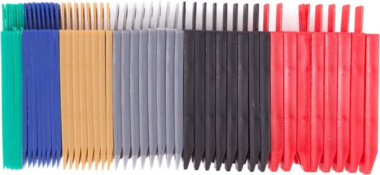 Montagewiggen Uitvulplaatjes set 48 stuks