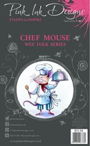 Pink Ink Designs - Clear stamp set Chef mouse