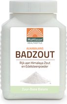 Mattisson - AlkaBalans Zuurbase Badzout - Rijk aan Himalaya Zout, Mineralen & Edelsteenpoeder - Basisch Badzout - Vegan - 700 Gram