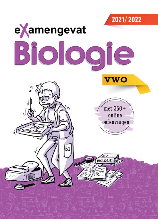 eXamengevat Biologie VWO 2022-2023 2022-2023 (examenstofbundel en toegang online oefenplatform met 350 vragen)!