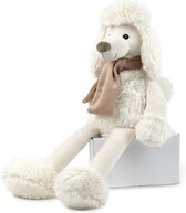 Unique Living | Plush Poodle 56x36x40cm white