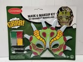 GOODMARK - Alien Green masker en schmink set voor kinderen - Schmink > Make-up set