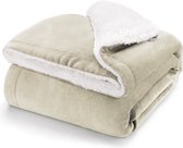 Blumtal Fleece Deken - Sherpa - 220x240 - Zand