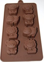 Diertjes vorm - Chocolade - IJsklontjes - Fondant - Jelly