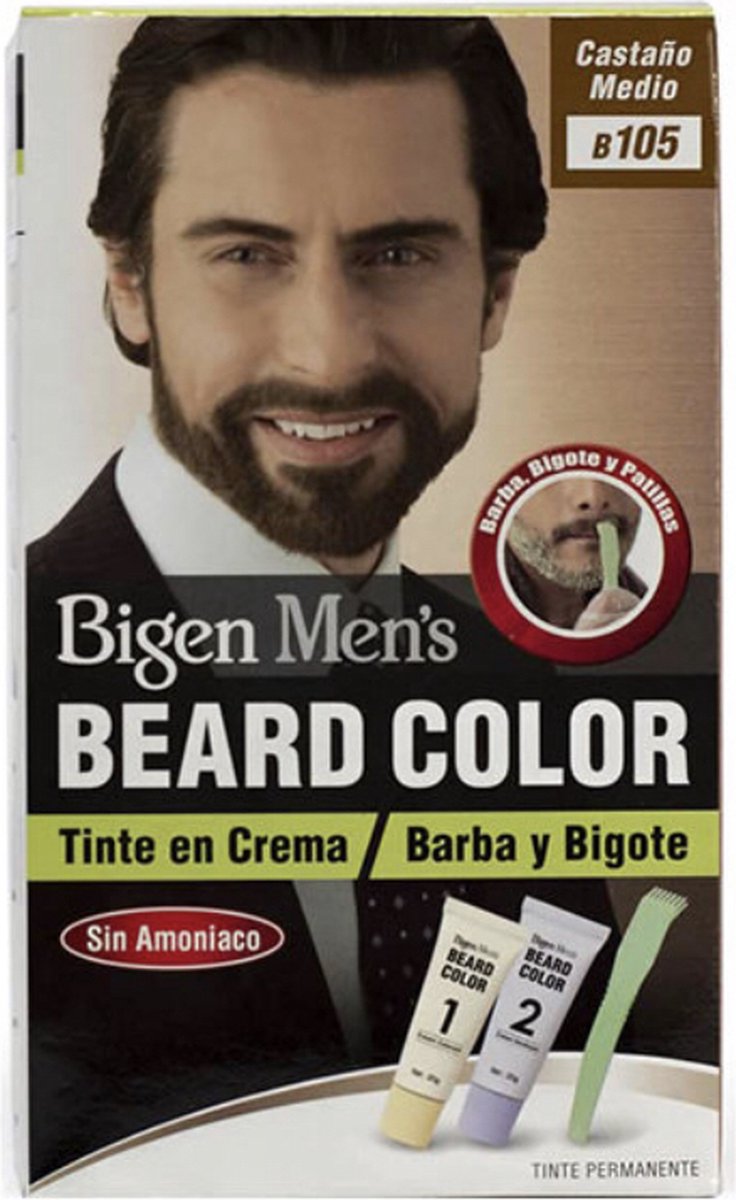 bigen beard verf medium Brown