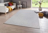 Effen vloerkleed Fineloop Comfort - lichtgrijs 140x200 cm