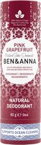 Ben & Anna Natuurlijke Stick Deodorant - Pink Grapefruit - 60 gram