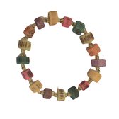 Armband - Houten kralen - Multicolor - 6 Centimeter - Damesdingetjes