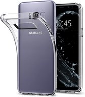 Samsung S8 Hoesje Transparant - Samsung Galaxy S8 Siliconen Hoesje Doorzichtig - Samsung S8 Siliconen Hoesje Transparant - Back Cover – Clear