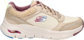 Skechers Arch Fit dames sneaker - Ecru - Maat 37