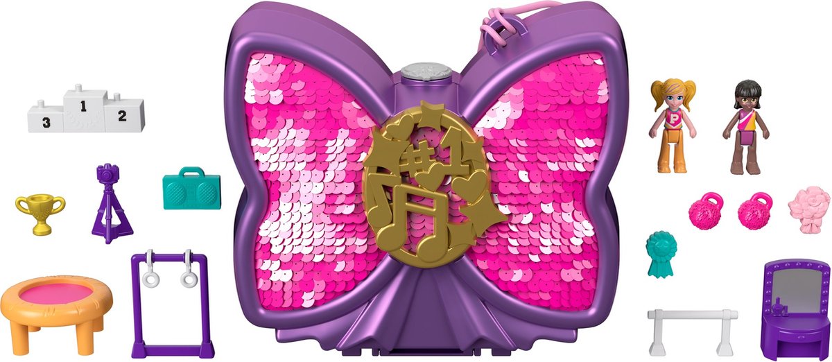 POLLY POCKET Coffret Scène pailletée : Chez Rentreediscount Cadeaux & Jeux